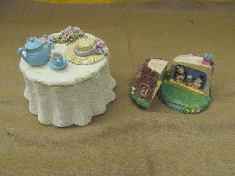 Tree Stump Tea Party...