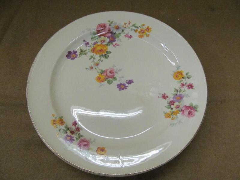 5 Dinner Plates Semi Vitreious Edwi...