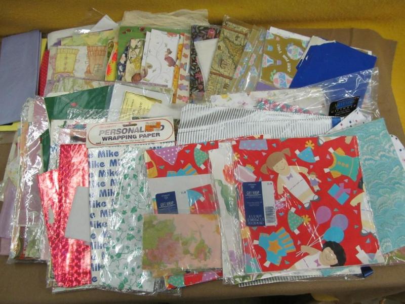 Huge Assortment of Gift Wrap...
