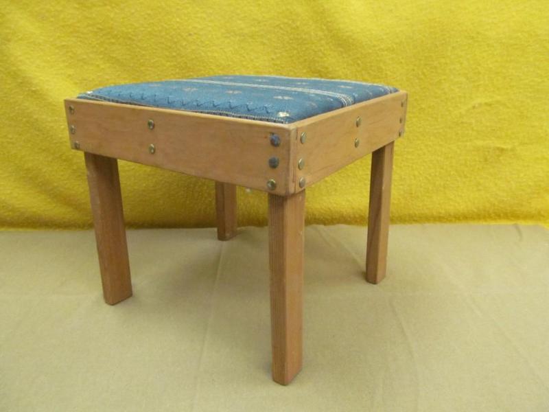 Homemade Foot Stool 11&quot tall 1...
