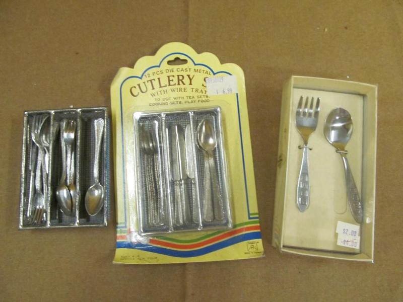 2 Cutlery Sets (Die Cast, and Baby ...