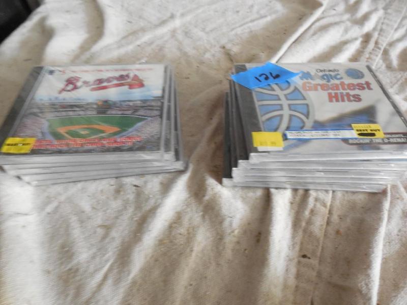 Bunch of Braves and Magic DVDs &nb...