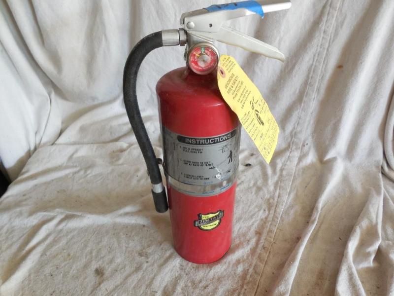 Fire Extinguisher. Needs Recharge. ...