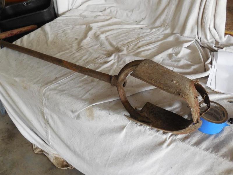 Old Post hole digger. Coolstuff...