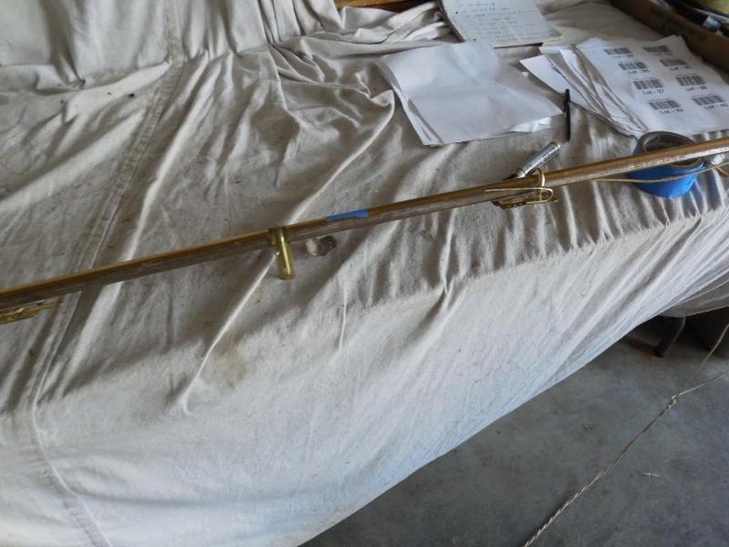 7 Curtain rod, brackets and all. C...