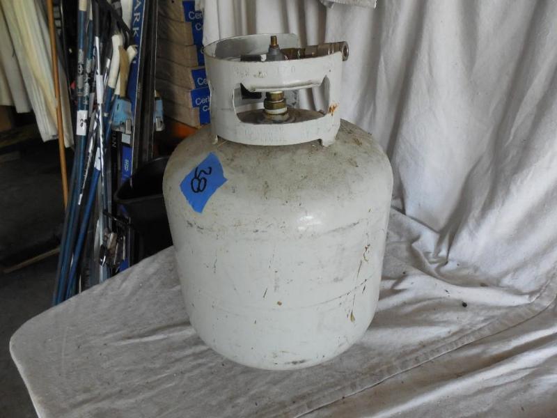 Air tank converted propane tank. Co...