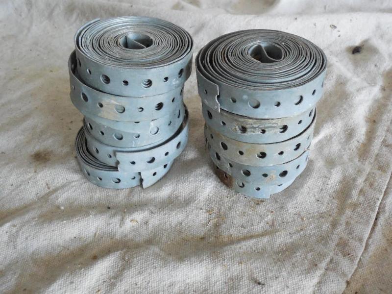 10 rolls of pipe strap....