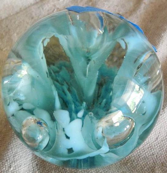 Art Glass Decor paperweight. &nbsp...