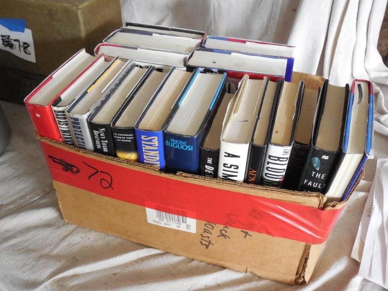 Tons of Hard Cover Books. Coolstuff...