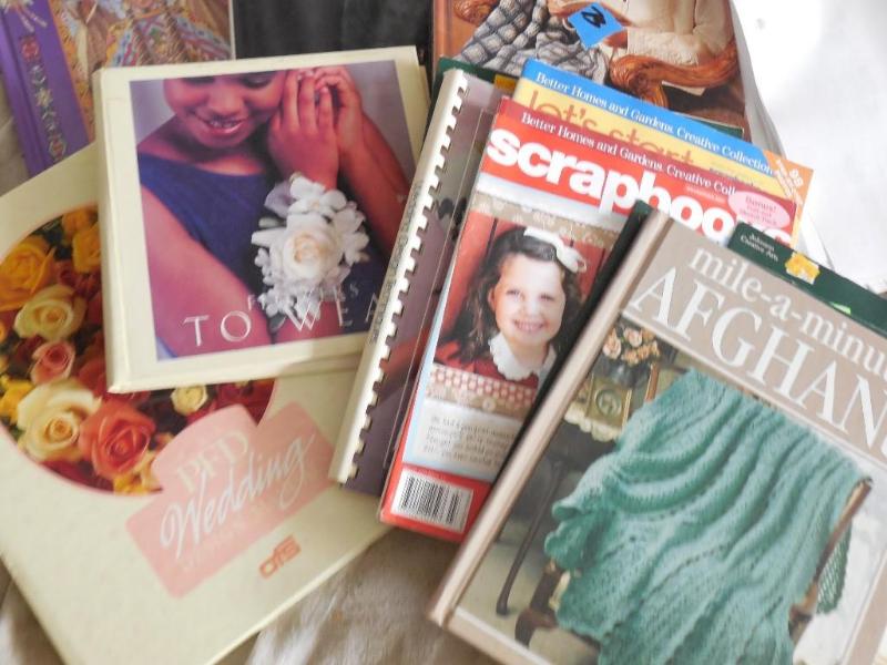 Books of Afghans, scrapbooking, &nb...