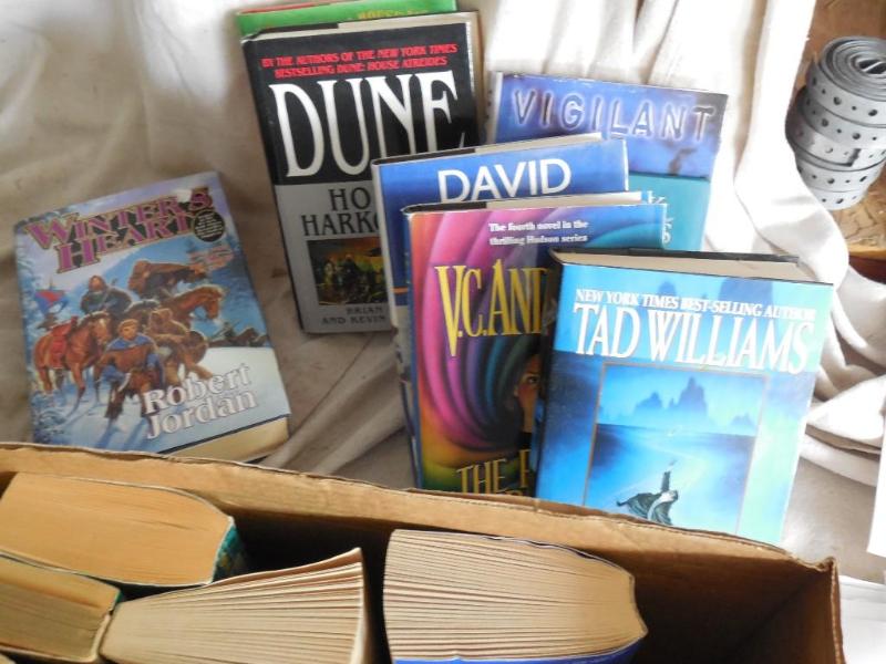 Tons of Hard and Soft Cover Books. ...