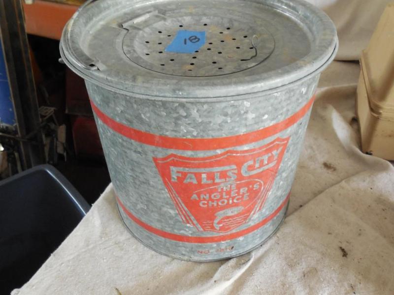 Metal Minnow Bucket. Coolstuff...