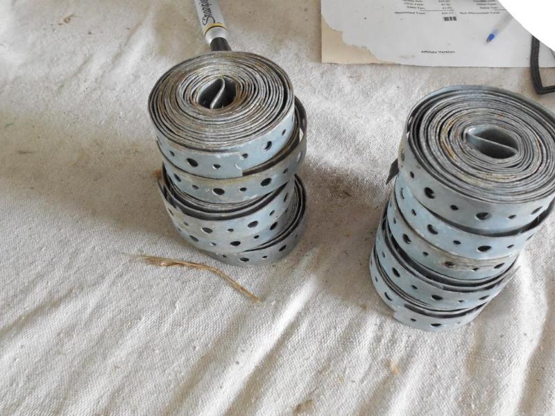 10 Rolls pipe straps. Coolstuff...