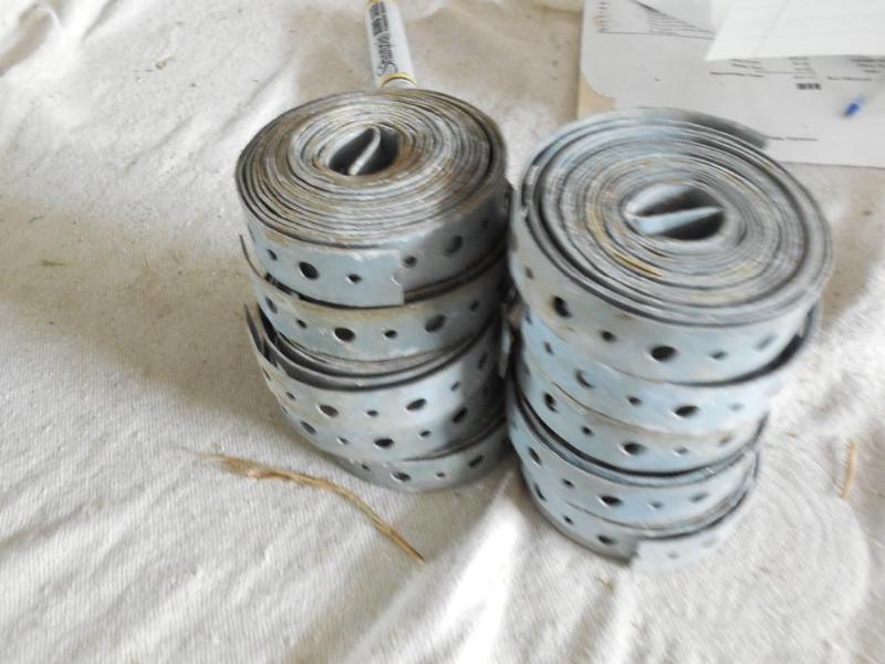 10 Rolls pipe straps. Coolstuff...