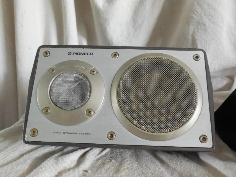 Pioneer 2-way スピーカーシステム TS-X9 Authentic Pioneer Ts-x9 Car Speaker Type 2 Way MINT