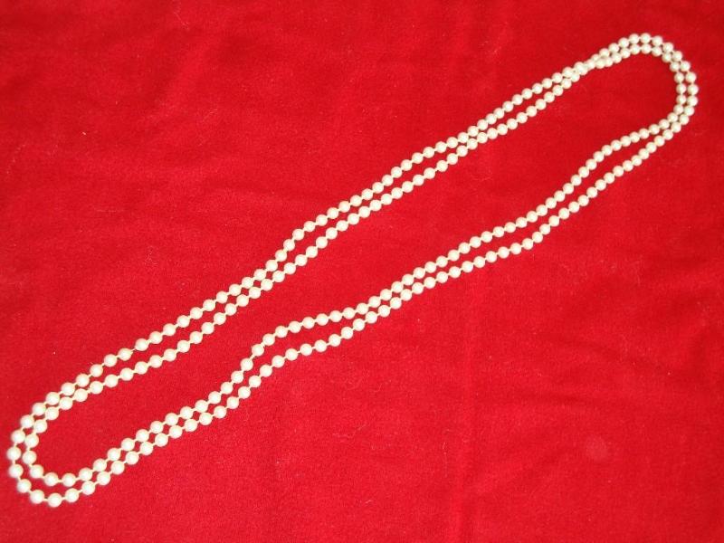 Pearl style necklace 36&quot...