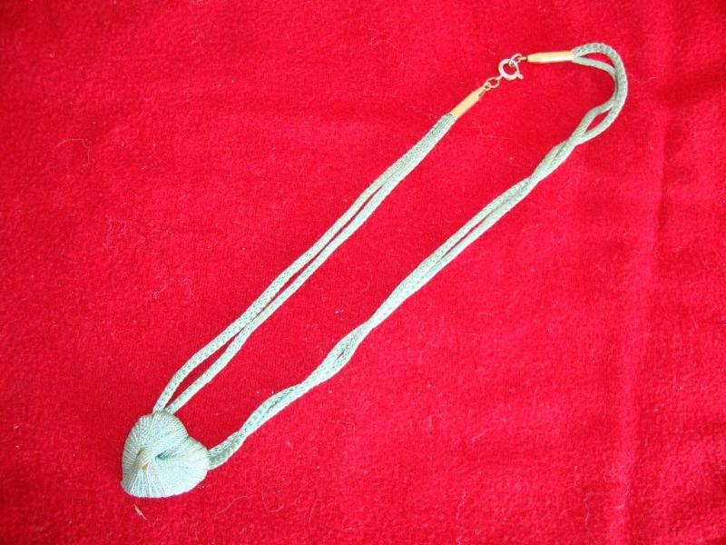 Green color heart necklace 8&quot...