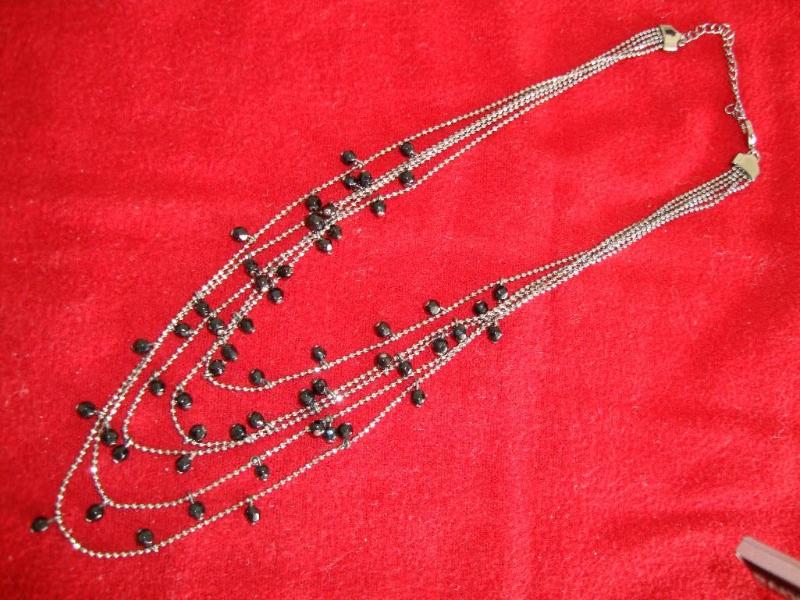 9&quot multi-strand necklace...