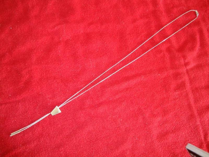 Silver color necklace 12&quot...