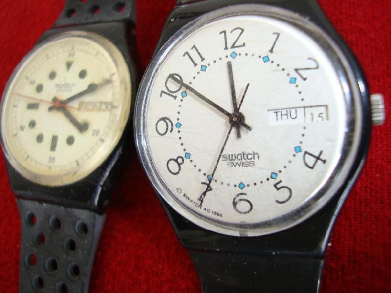 Lot of 2 Swatch watches...
