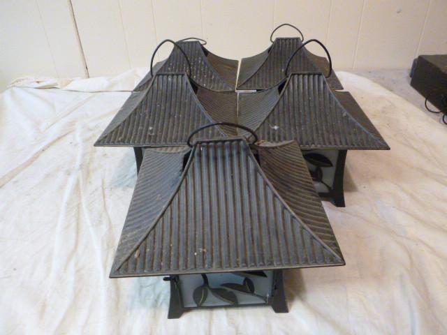 lot 107 image: 5 Candle Lanterns...