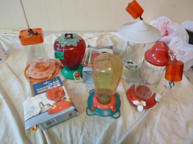 lot 131 image: Lot of Humming Bird Feeders...