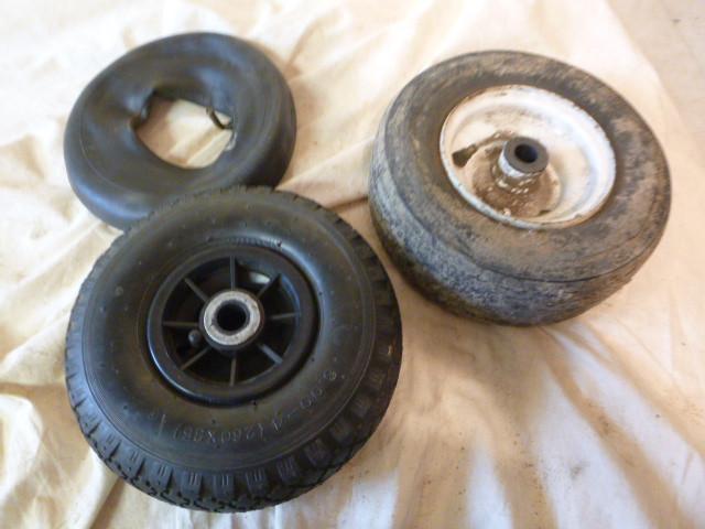 lot 162 image: 2 Tires and 1 Tube 8.00-4...