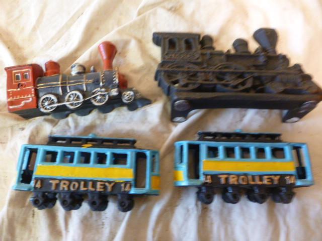 lot 165 image: 4 Cast Trains...