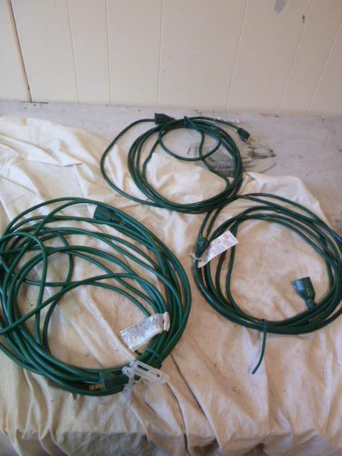 lot 180 image: 3 Extension Cords...