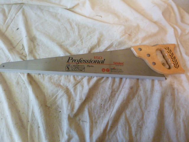 lot 205 image: Nicholson 24" Hand Saw...