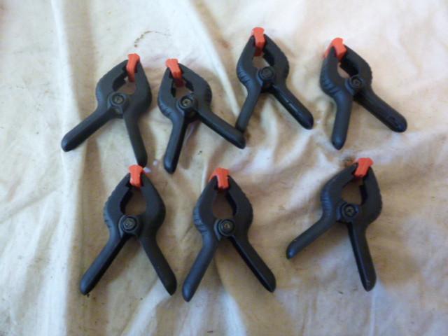 lot 217 image: 7 Clamps...