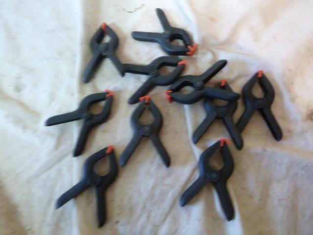 lot 219 image: 10 Clamps...
