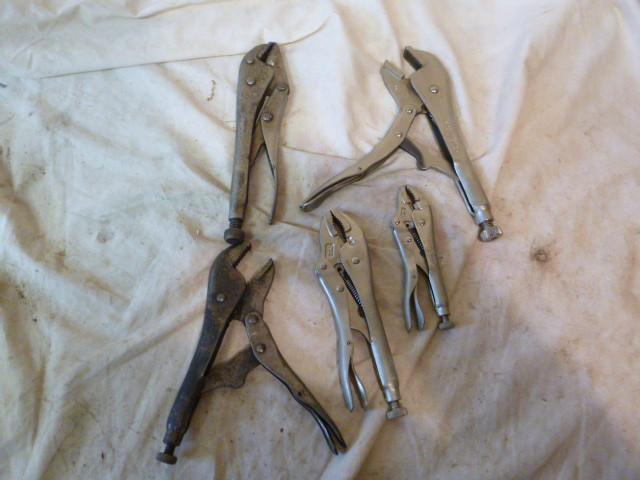 lot 226 image: 5 Vise Grips...