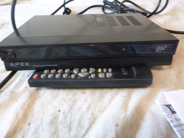 lot 279 image: Apex Digital TV Converter Box...