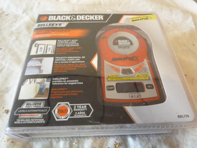 lot 28 image: New Black & Decker Bullseye Aut...