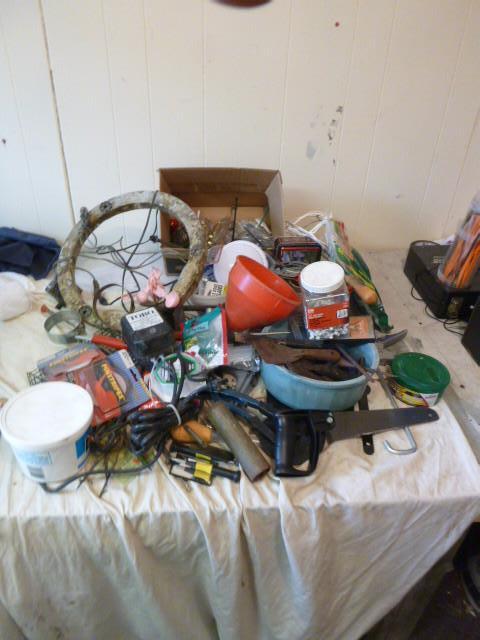 lot 313 image: Lot of Miscellaneous Garage Items...