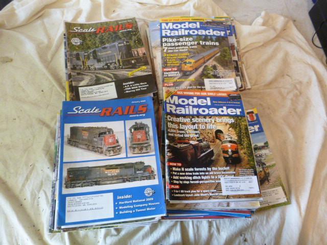 lot 329 image: Miscellaneous Model Rail Road Magaz...