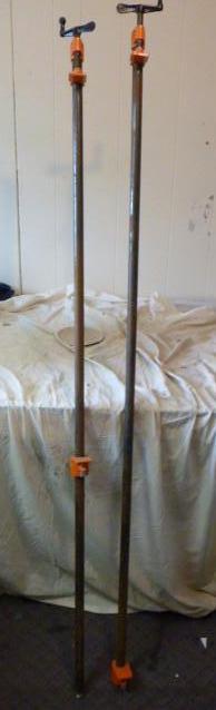 lot 332 image: 2 - 67" Bar Clamps...