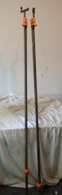 lot 333 image: 2 - 67" Bar Clamps...