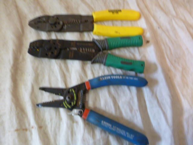 lot 345 image: 3 Electrical Pliers...