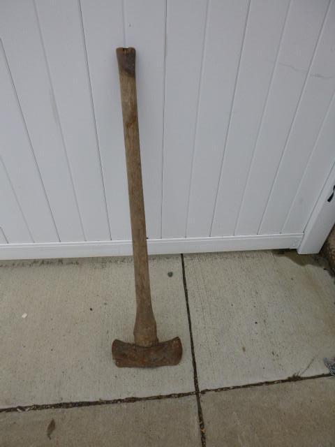 lot 377 image: Double Sided Axe...