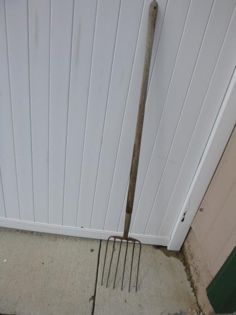 lot 379 image: 6 Tine Pitch Fork...