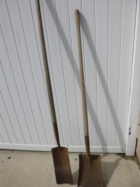 lot 380 image: 2 Square Nose Shovels...