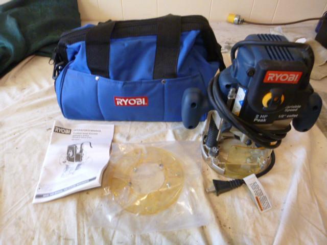lot 39 image: Ryobi&nbspPlunge Router Model #RE1...
