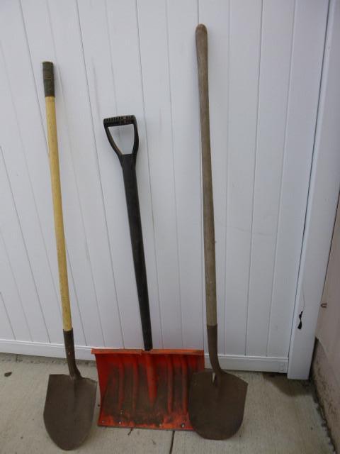 lot 393 image: 3 Shovels...