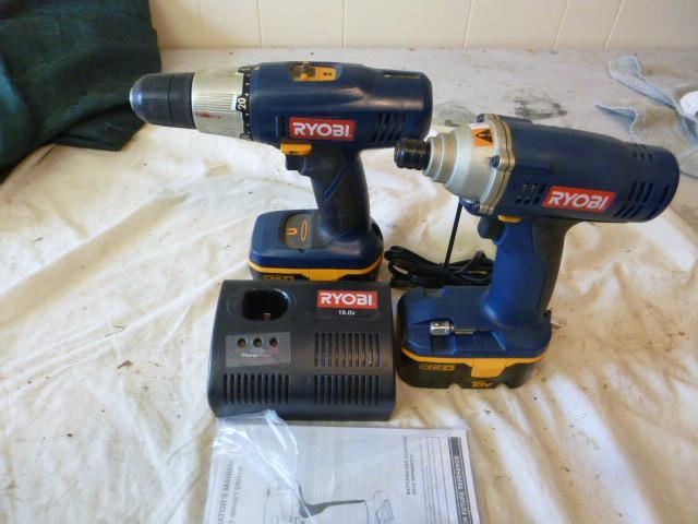 lot 44 image: Ryobi&nbsp18 Volt Impact Driver an...