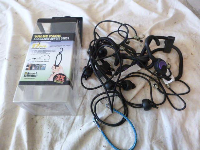 lot 66 image: Adjustable Bungee Cords...
