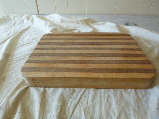 lot 99 image: Butcher Block Cutting Board 16"...