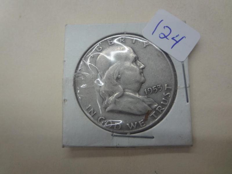 1953 Franklin Half Dollar...
