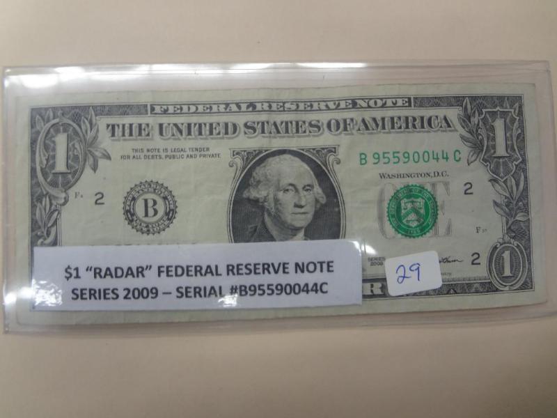 2009 $1 &quotRadar&quot Federal R...